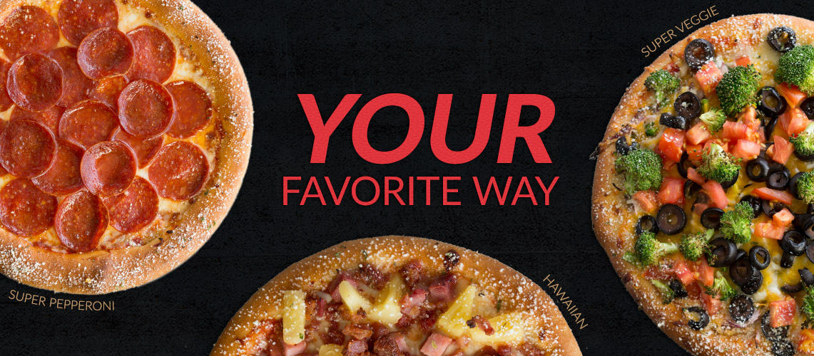 Pizza Topped Your Way
