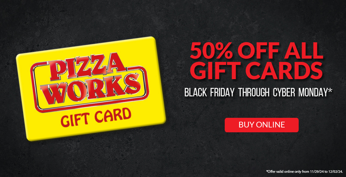 Buy Pizza Works gift cards